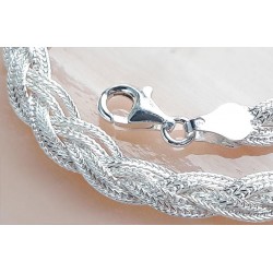 Silber Armband Silber 925 Armbänder | geflochten kaufen geflochten